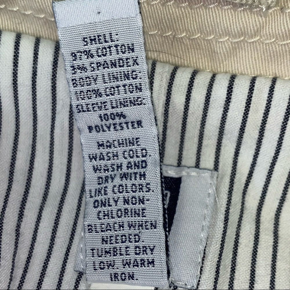 Gap Cream Double-Breasted Jacket - image 6